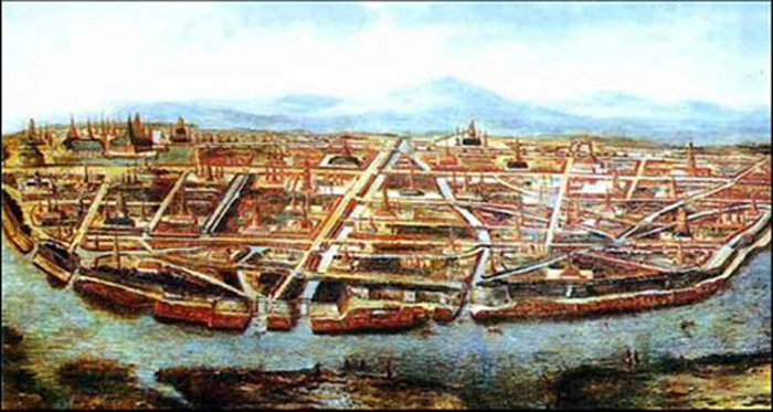 Ayutthya city old